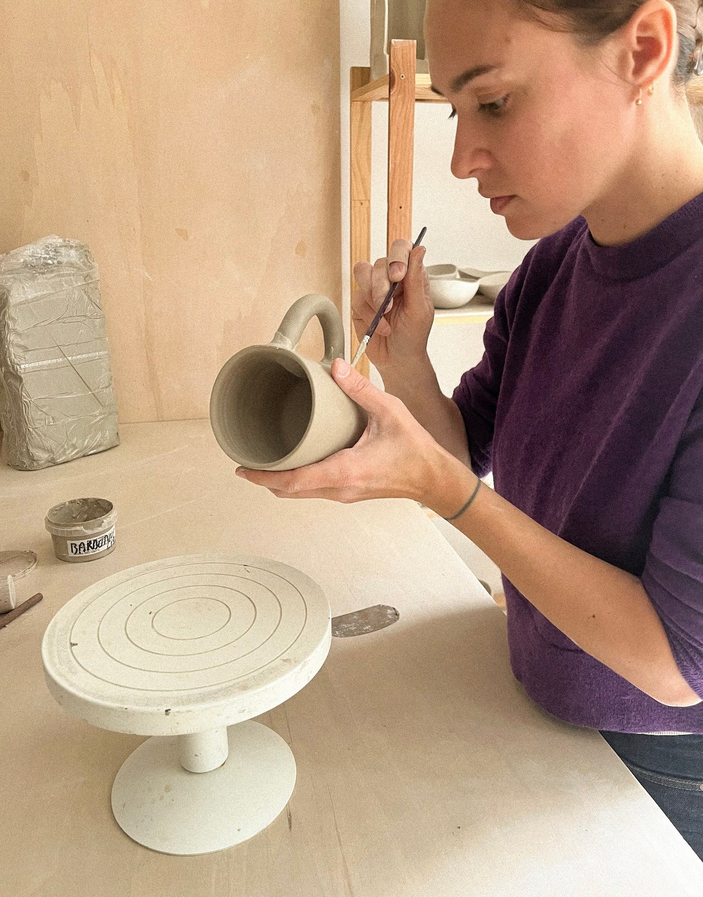 Le Mug Sculpté - Sable