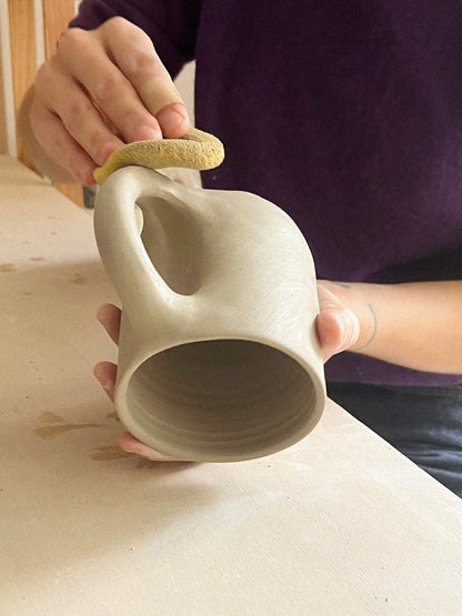 Le Mug Sculpté - Sable